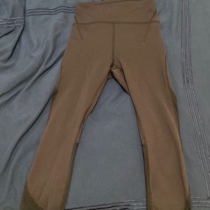 Lululemon leggings with mesh